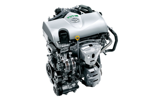 Toyota entwickelt hocheffiziente Verbrennungsmotoren.