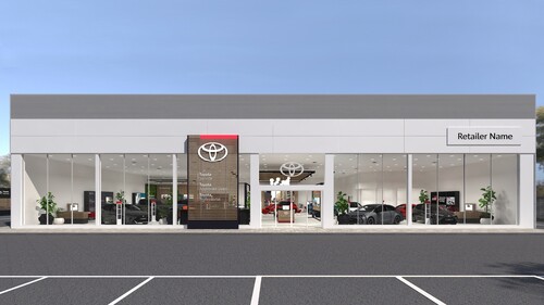 Toyota führt in seinen Autohäusern ein neues Ausstellungskonzept ein.