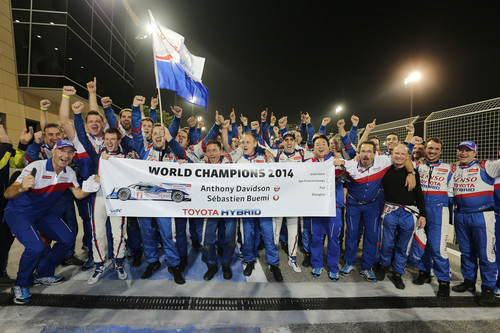 Toyota hat die World Endurance Championship 2014 gewonnen.