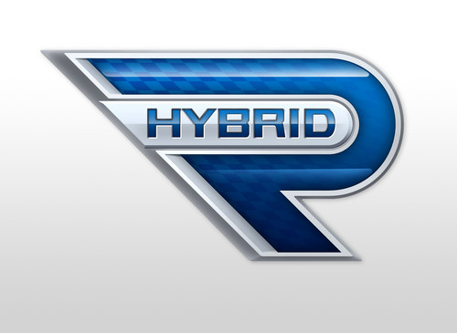 Toyota Hybrid R Logo.