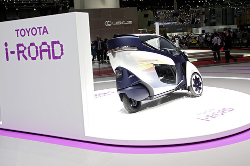 Toyota i-Road Concept.
