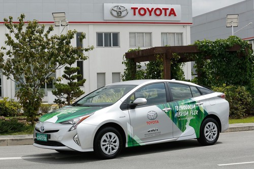 Toyota Prius Flex Fuel.