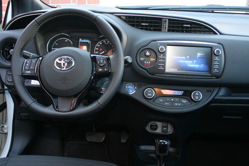 Toyota Yaris Hybrid.