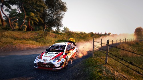 Toyota Yaris WRC im e-Sports-Spiel WRC 9.