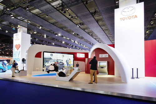 Toyota-Zubehör-Lounge auf der IAA.