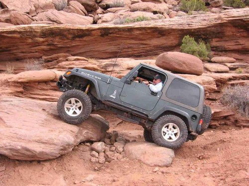 Trail in Moab: Rusty Nail.