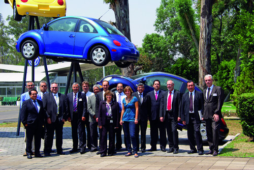 Treffen der Umweltverantwortlichen bei Volkswagen zur Regionalkonferenz in Puebla, Mexiko.