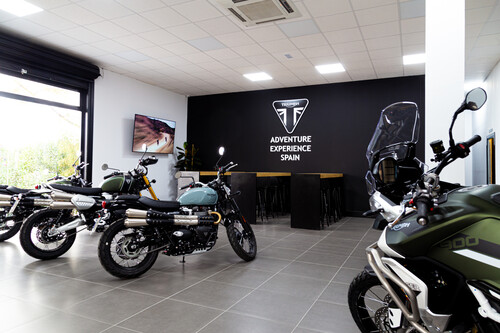  „Triumph Adventure Experience“-Center in Spanien.