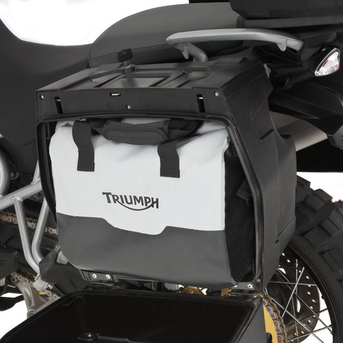 Triumph bietet eine Reihe von Gepäcklösungen für die Tiger 800.