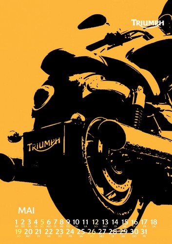 Triumph-Kalender 2013.