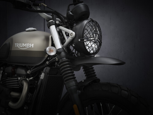 Triumph Street Scrambler, Sondermodell „Sandstorm Edition“.