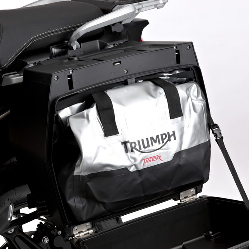 Triumph Tiger Explorer-Stauraumprogramm.