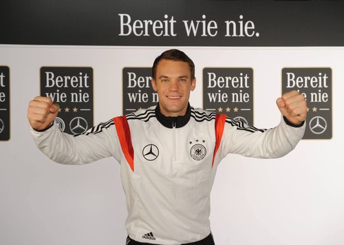 TV-Spot „Bereit wie nie” von Mercedes-Benz und DFB: Manuel Neuer.