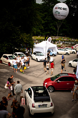 Über 2500 Gäste feierten in München den 3. Geburtstag des Fiat 500.