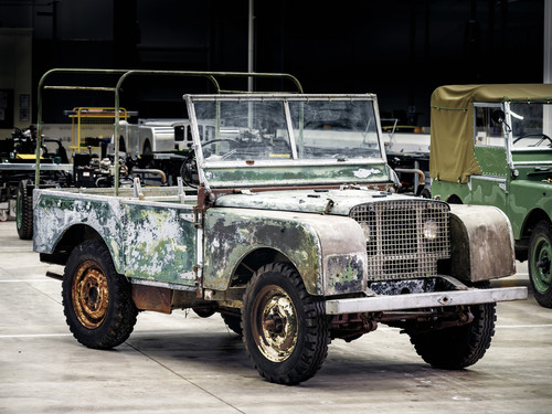 Unrestaurierter Land Rover Series I.