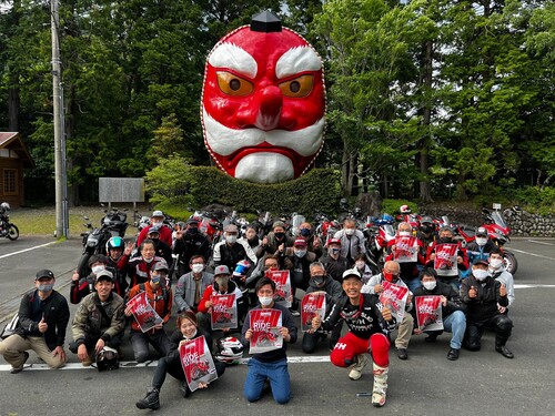 Unter dem Motto „#WeRideAsOne“ trafen sich Ducati-Fahrer in über 40 Ländern weltweit (hier in Hamamatsu in Japan).
