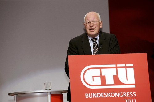 Uwe Palsherm, Vorsitzender der GTÜ-Gesellschafterversammlung.