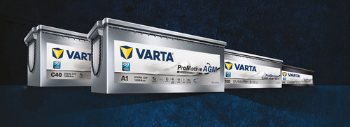 Varta Promotive-Batterien. 