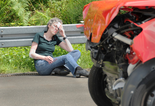 Verkehrsunfallopfer klagen oft auch über psychische Beschwerden.