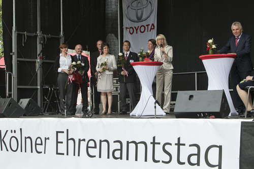 Verleihung des Kölner Ehrenamtspreises.