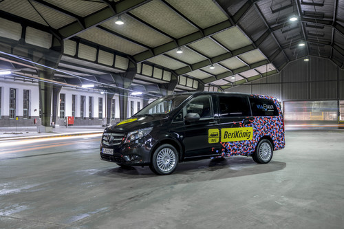 Via-Van und BVG wollen in Berlin mit Mercedes-Benz-Fahrzeugen einen On-demand-Ridesharingdienst testen.