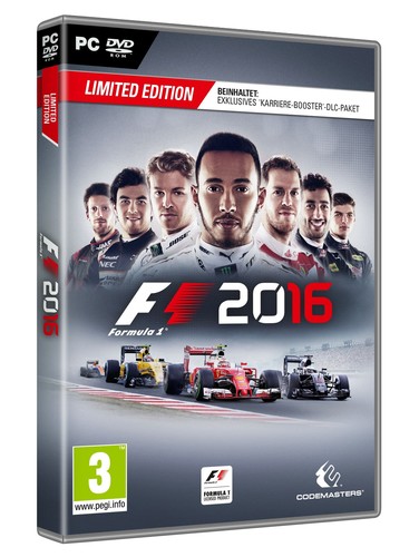 Videospiel „F1 2016“.