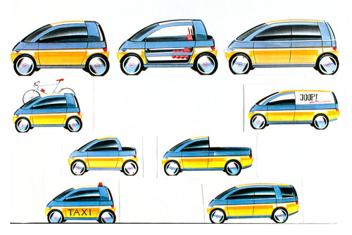 Vielseitig: Opel Maxx (1995).