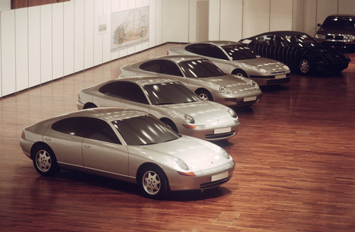 Viertüriger Porsche-Prototyp aus den 1990er Jahren: der 989.