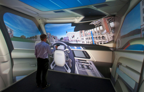 Virtuelle Fahrzeugentwicklung bei Jaguar Land Rover.
