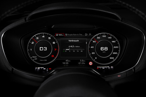 Virtuelles Cockpit im Audi TT.