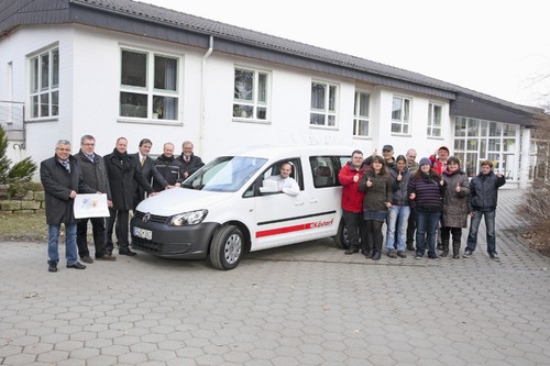 Volkswagen Caddy an Diakonische Heime Kästorf übergeben.