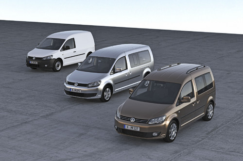 Volkswagen Caddy-Familie.