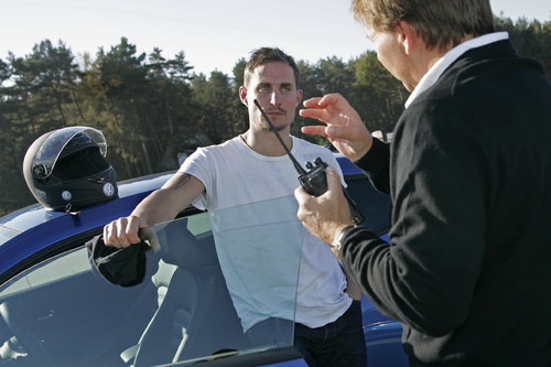 Volkswagen Driving Experience - Schauspieler Clemens Schick.