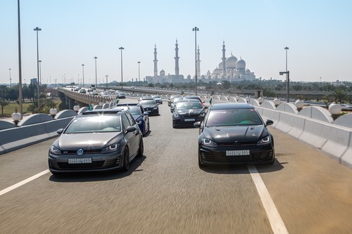 Volkswagen Dub Drive in Abu Dhabi.