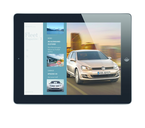 Volkswagen &quot;Fleet Magazine&quot;-App.