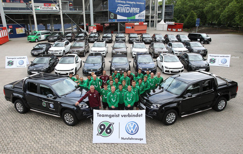 Volkswagen für Hannover 96-Profis.
