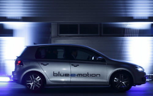 Volkswagen Golf Blue-e-Motion.