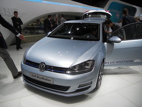 Volkswagen Golf Blue Motion.