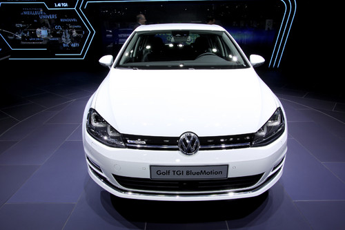 Volkswagen Golf TGI Blue Motion.