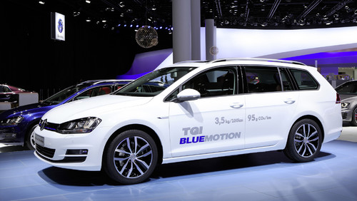 Volkswagen Golf Variant TGI Blue Motion.