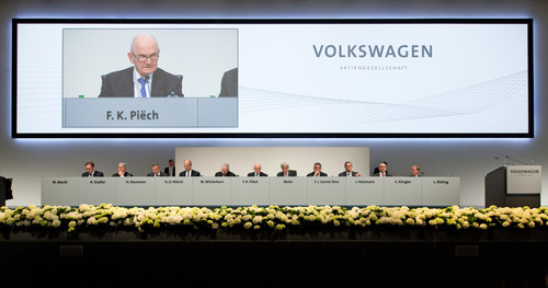 Volkswagen-Hauptversammlung 2014.