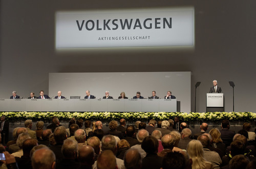 Volkswagen-Hauptversammlung 2017.