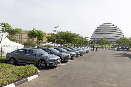 Volkswagen in Kigali, Ruanda.