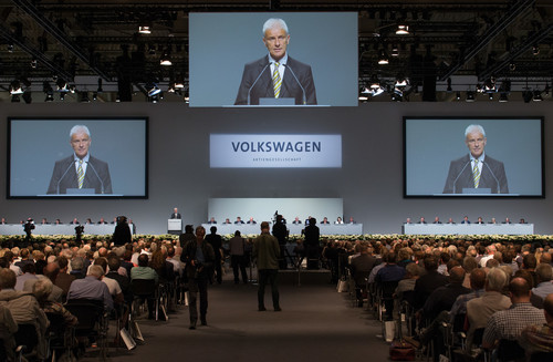 Volkswagen-Jahreshauptversammlung 2016.