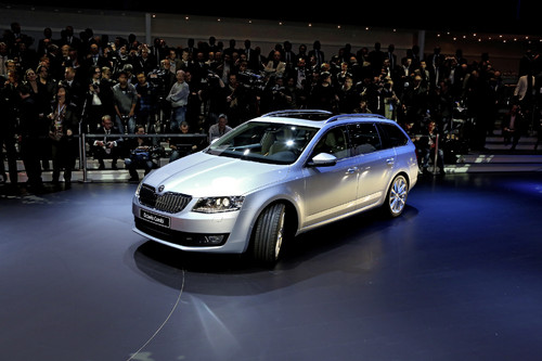 Volkswagen-Konzernabend Genf 2013: Skoda Octavia Combi.