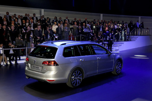 Volkswagen-Konzernabend Genf 2013: Volkswagen Golf Variant.
