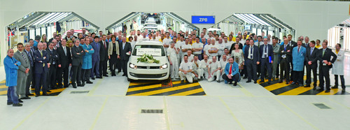 Volkswagen Navarra feiert sechs Millionen Polo.