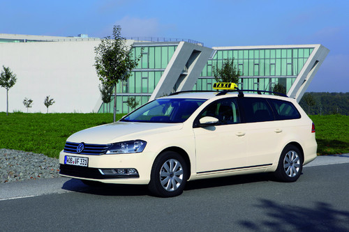 Volkswagen Passat Variant als Taxi.