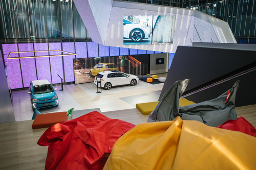 Volkswagen-Pavillon in der Autostadt.