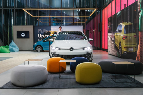 Volkswagen-Pavillon in der Autostadt. 